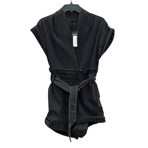Kahtia RTA Sleeveless Romper in Amendment Black Revolve  Size Small - Picture 2 of 6